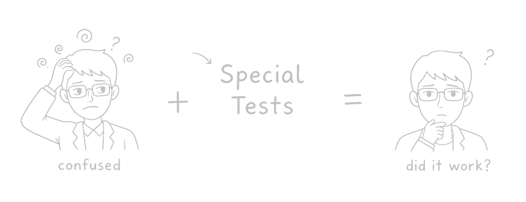 A confused physiotherapist plus Special Tests equals one still asking βdid it work?β.